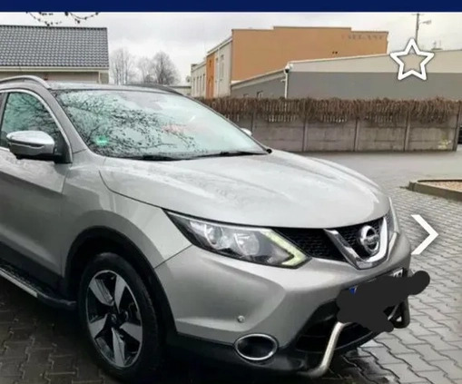 Nissan Qashqai cena 62400 przebieg: 108154, rok produkcji 2016 z Poznań małe 121